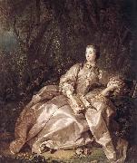 Francois Boucher Madame de Pompadour Sweden oil painting artist